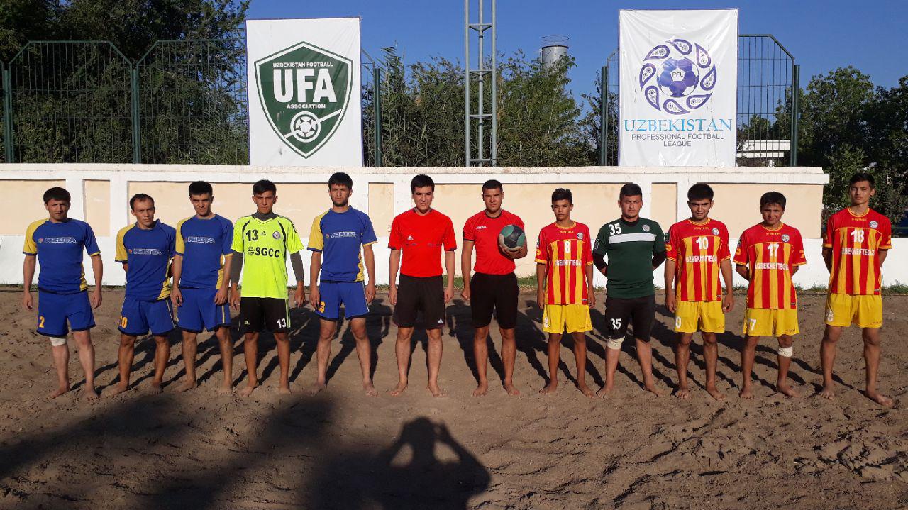 Plyaj futboli: Qarshida ilk bor viloyat birinchiligi start oldi
