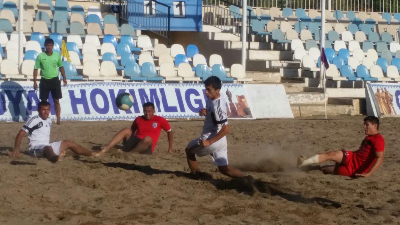 SOHIL FUTBOLI: Yarim finalda uch viloyat vakili