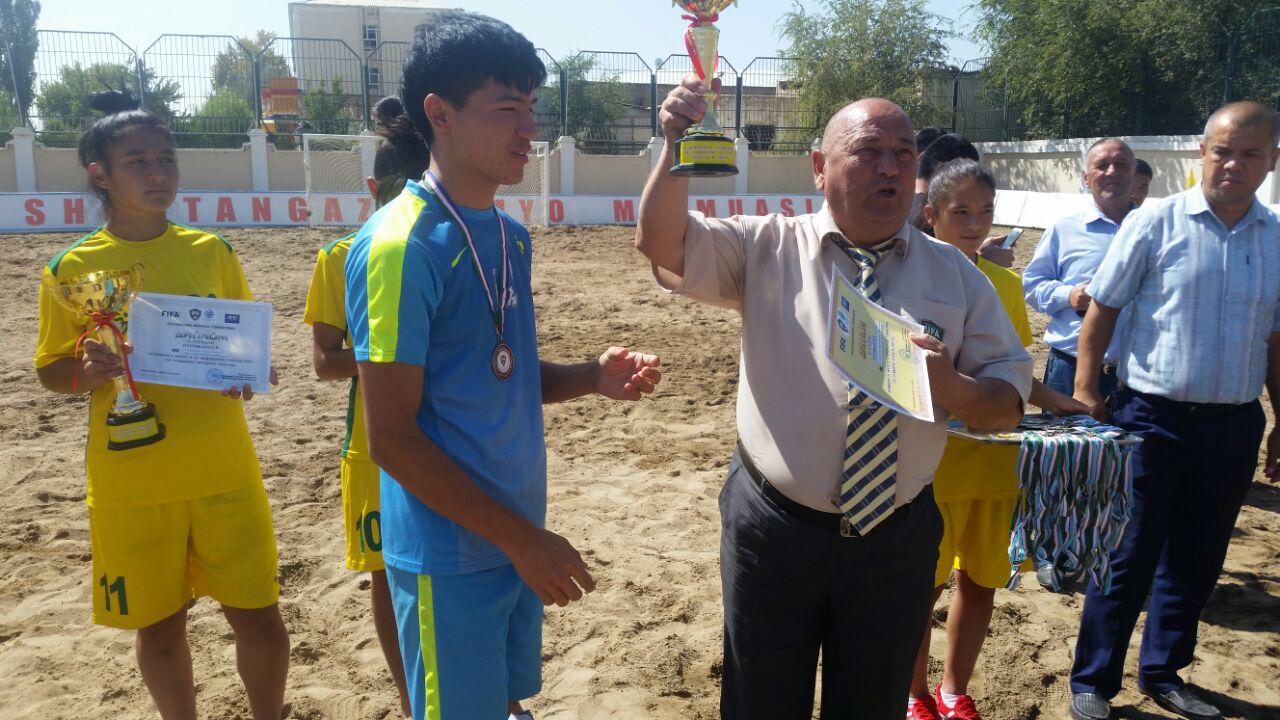 SOHIL FUTBOLI: “Adolat”  oltin medal sohibi