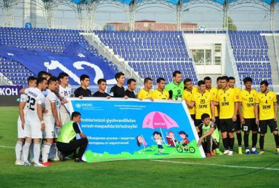 Coca Cola Superliga 12-turi doirasida “Biz giyohvandlikka qarshimiz” aktsiyasi bo`lib o`tdi