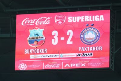 Coca Cola Superliga. “Paxtakor” derbida mavsumdagi ikkinchi mag‘lubiyatni qabul qilib oldi