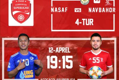 “Nasaf” — “Navbahor” / Jamoalarning liboslari rangi ma`lum 