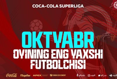 Oktyabr oyining eng yaxshi futbolchisiga ovoz bering
