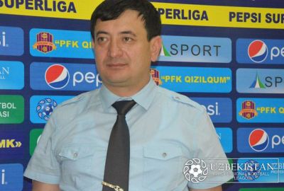 "Qizilqum" - "So`g`diyona" / O`yindan keyingi matbuot anjumani 