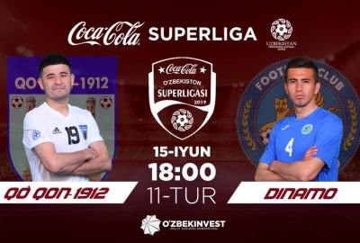 “Qo`qon-1912” — “Dinamo” / Jamoalarning liboslari rangi ma`lum 