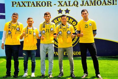 «Пахтакор» представил пятерых новых игроков