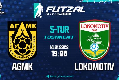 Futzal. AGMK – “Lokomotiv” uchrashuvi prevyusi