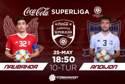 “Navbahor” — “Andijon” / Jamoalarning liboslari rangi ma`lum 