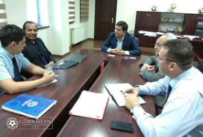 OFKning Klublarni litsenziyalash uyushmasi boshlig`i Toshkentda seminar o`tkazmoqda 