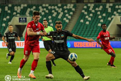 Coca-Cola Superliga. "Bunyodkor" — "Qizilqum" uchrashuvida jangovar durang qayd etildi