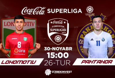 Coca-Cola Superligasi, 26-tur: Jamoalarning liboslari ranglari ma`lum