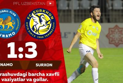 Coca-Cola Superliga, 12-tur: “Dinamo” – “Surxon” 1:3