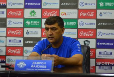 Davron Fayziyev: “Turnir jadvalidagi o‘rnimiz bizga ruhiy bosim o‘tkazayapti”