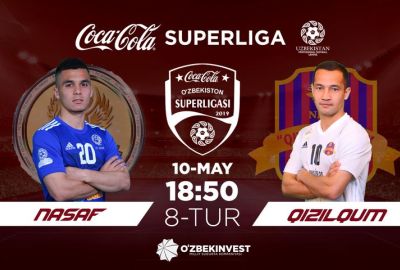 “Nasaf” — “Qizilqum” / Jamoalarning liboslari rangi ma`lum 