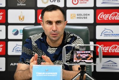 Timur Kapadze: Yoshlar termasidagi futbolchilarni ham “Olimpik”ga jalb qilamiz