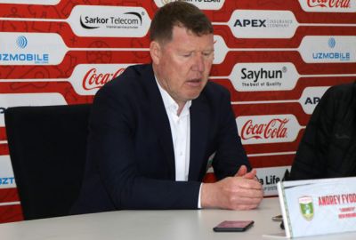 Andrey Fyodorov: Mavsumni g`alaba bilan boshlaganimiz futbolchilarga ruxiy dalda bo`ladi