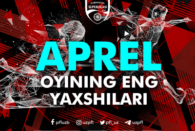 Coca-Cola Superligada aprel oyining eng yaxshilari aniqlanmoqda