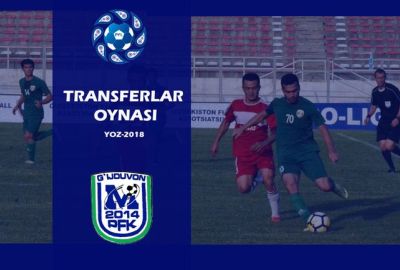 Transferlar oynasi – “G`ijduvon” 