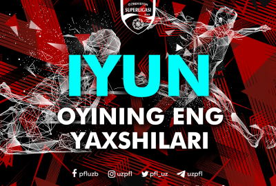 Iyun oyining eng yaxshilari aniqlandi. Kim kimga ovoz berdi?