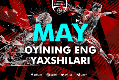 Coca-Cola Superligada may oyining eng yaxshilari aniqlanmoqda