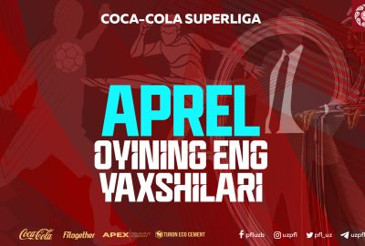 Aprel oyining eng yaxshilari aniqlandi. Kim kimga ovoz berdi?