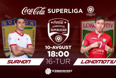 “Surxon” — “Lokomotiv”/ Jamoalarning liboslari rangi ma`lum