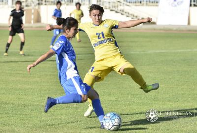 Ayollar chempionati: "Sevinch" "Sho`rtan"ni yirik hisobda mag`lub etdi 