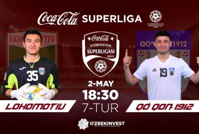 “Lokomotiv” — “Qo`qon-1912” / Jamoalar liboslari rangi ma`lum 