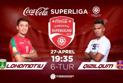 “Lokomotiv” — “Qizilqum” / Jamoalarning liboslari rangi ma`lum 