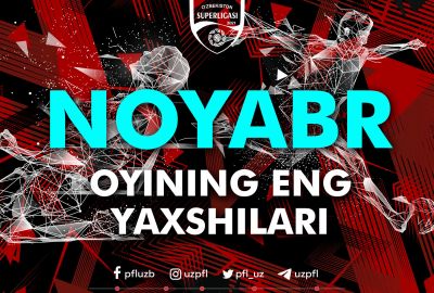 Noyabr oyining eng yaxshilari aniqlandi. Kim kimga ovoz berdi?