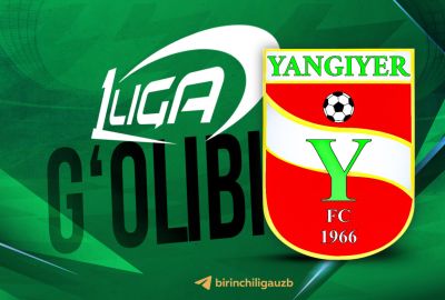 “Yangiyer” Birinchi liga g‘olibiga aylandi 