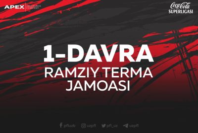 Coca Cola Superliga. Birinchi davra ramziy terma jamoasi