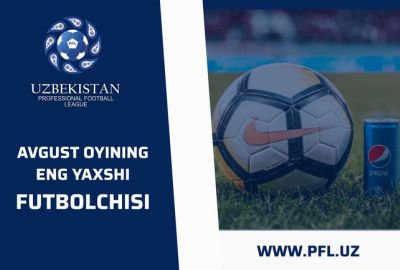 Avgust oyining eng yaxshi futbolchisini aniqlash uchun ovoz bering  