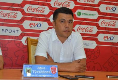 Aziz To`xtaboev: G`alaba qozonishni maqsad qilgan edik
