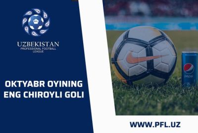 Oktyabr oyining eng chiroyli goli muallifi – Xurshid Muxtorov