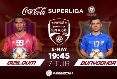 “Qizilqum” — “Bunyodkor” / Jamoalarning liboslari rangi ma`lum 