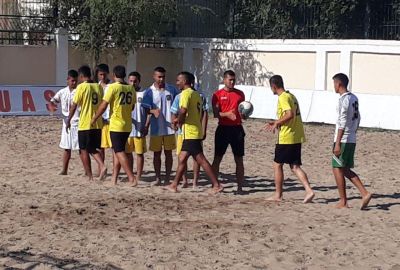 Plyaj futboli: Qarshida ilk bor viloyat birinchiligi start oldi