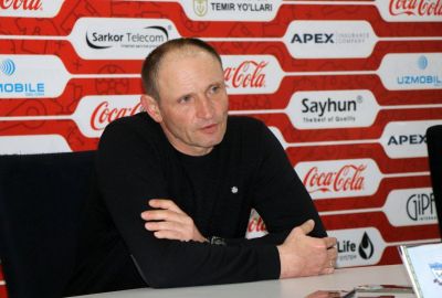 Aleksandr Xomyakov: "Nasaf" g`alabaga loyiq o`yin ko`rsatdi