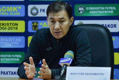 Baxtiyor Ashurmatov: Pepsi Superliga 1-turidayoq AGMKga qarshi qiziqarli o`yin o`tkazamiz 