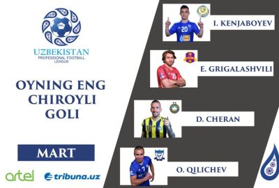 Mart oyining eng chiroyli goliga ovoz berish jarayoni boshlandi  