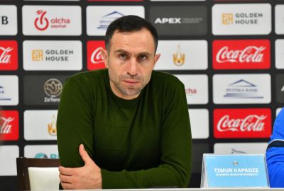 Timur Kapadze: Yosh futbolchilarga sovuqqonlik yetishmayapti