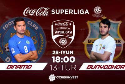 “Dinamo” — “Bunyodkor” / Jamoalarning liboslari rangi ma`lum