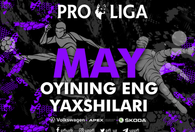 Pro ligada may oyining eng yaxshilari aniqlanmoqda