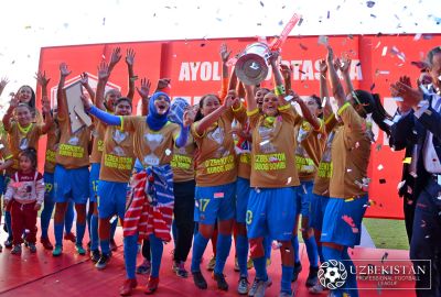 Ayollar futboli. “Bunyodkor-W” o`z tarixida ilk bor O`zbekiston kubogini qo`lga kiritdi