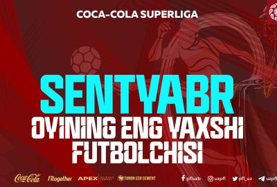 Sentyabr oyining eng yaxshi futbolchisiga ovoz bering