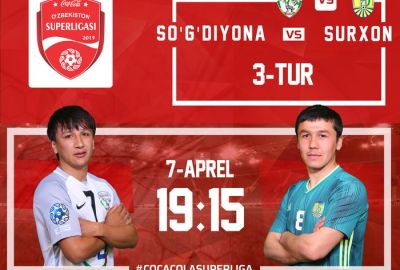 “So`g`diyona” — “Surxon” / Jamoalarning liboslari rangi ma`lum 