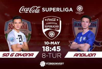 “So`g`diyona” — “Andijon” / Jamoalar liboslari ranglari 