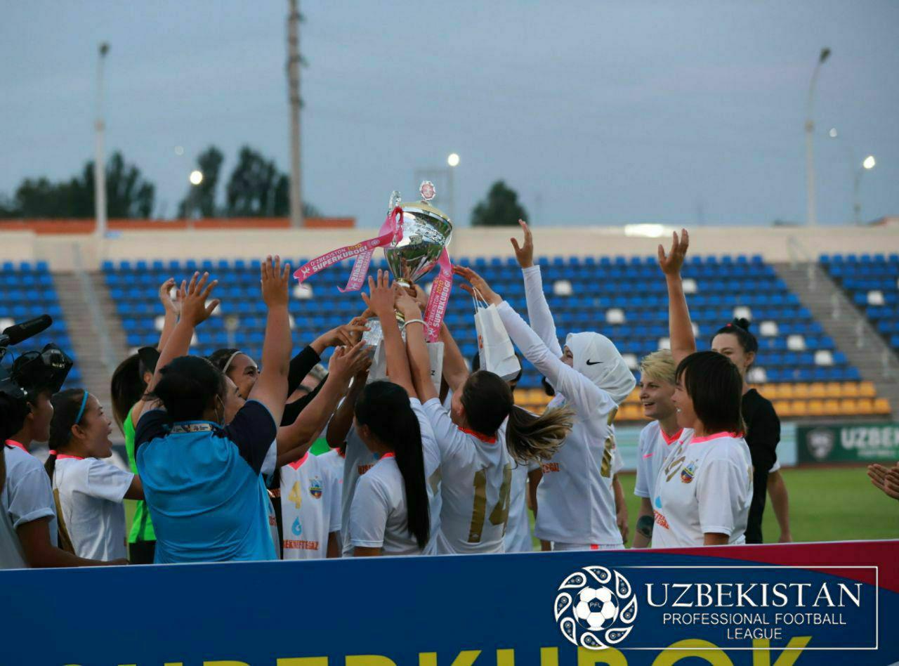 Ayollar futboli. “Bunyodkor-W” – ikki karra O‘zbekiston Superkubogi sohibi